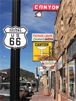 Route 66 in Williams, Arizona